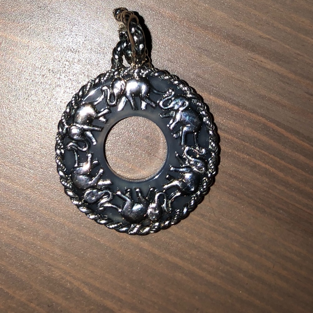 Elephant pendant.
